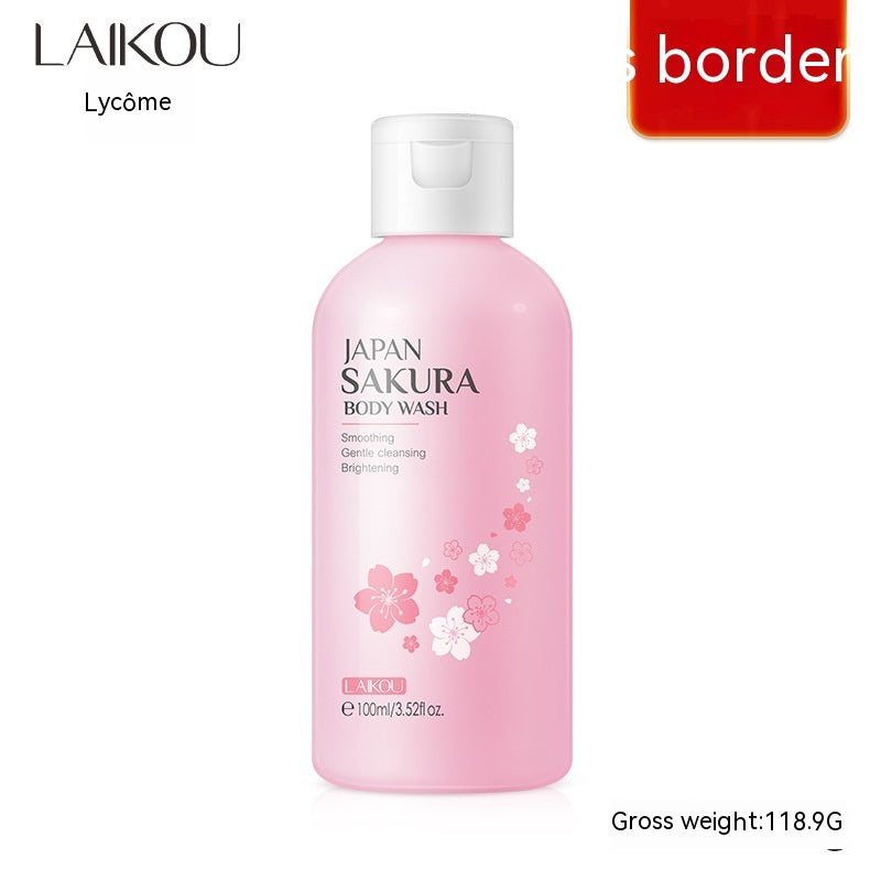 Japanese Cherry Blossoms Shower Gel 100ml Moisturizing And Nourishing