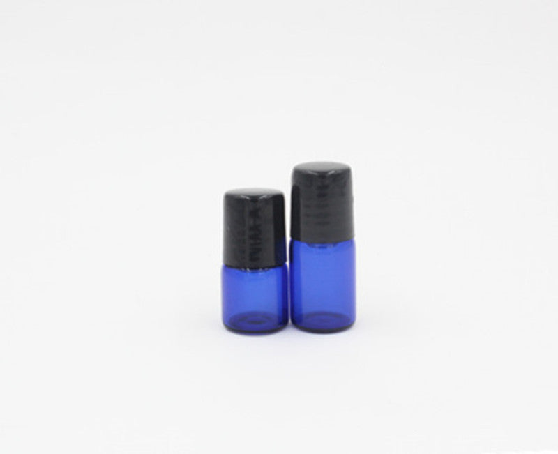 1/2/5ml mini colored glass roll on bottle