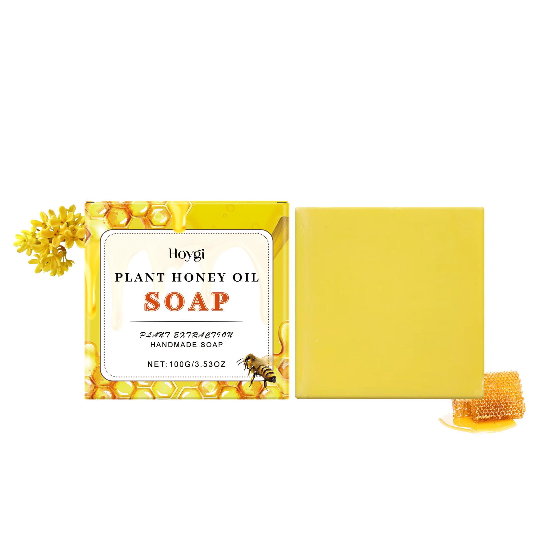 Honey Moisturizing Bath Soap Gentle Nourishing Care